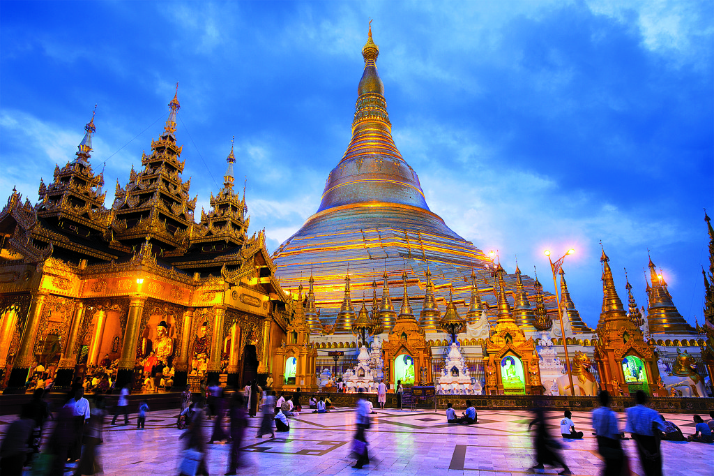 Shwedagon Pagoda, Yangon, Myanmar